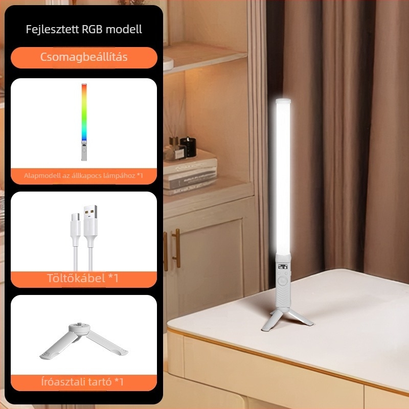 LED töltőlámpa Ym-b10 asztali közvetítéshez, Tuoying, 10–50W, max 36V