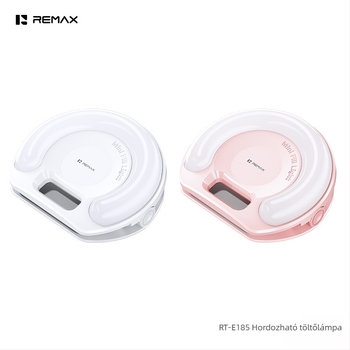 Remax Rt-e185 LED kitöltő fény, hordozható, <10W, 5500–5600K, élő közvetítéshez és videófelvételhez