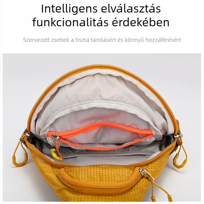Uniszex nylon mellény táska cipzárral (Stílus: Uniszex; Anyag: Nylon; Belső bélés: Nylon; Nyitás: Cipzár; Márka: Taiding)