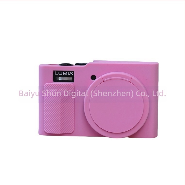 Panasonic ZS99/TZ99 kamerához készült szilikon védőburkolat — puha szilikon, kompatibilis ZS99 és TZ99, tömege 60 g, 2025-ben piacra került.