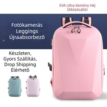 Poliészterből készült fényképezőgép hátizsák, EVA bélés, lélegző és vízálló, DSLR és mirrorless kamerákhoz