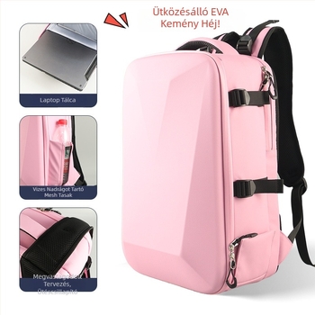 Poliészterből készült fényképezőgép hátizsák, EVA bélés, lélegző és vízálló, DSLR és mirrorless kamerákhoz