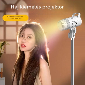 NS80 mini kitöltő fény, 150W+, stúdióvilágítás élő közvetítéshez távirányítóval