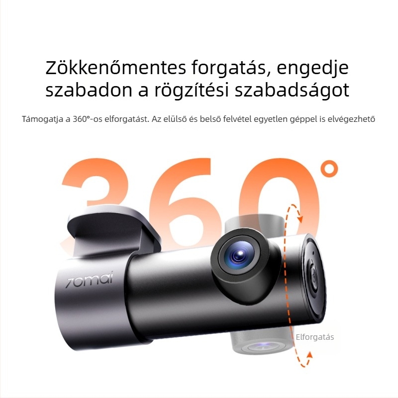 70Mai autós kamera M310 Pro 3K HD éjjellátású parkolásfigyelő vezeték nélküli modell 2025