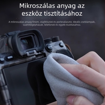 Fényképezőgép összecsukható textil belső táska külső felvételekhez – polimer anyag; kompatibilis V350, V1, TT350, V860, V85; súly 43/54/90 g