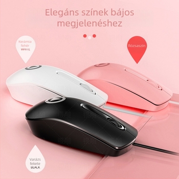 Optikai egér G9 (USB kábeles, 1200dpi, 3 gomb)
