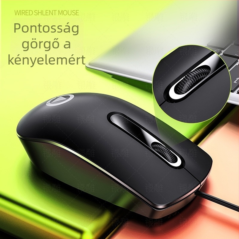 Optikai egér G9 (USB kábeles, 1200dpi, 3 gomb)