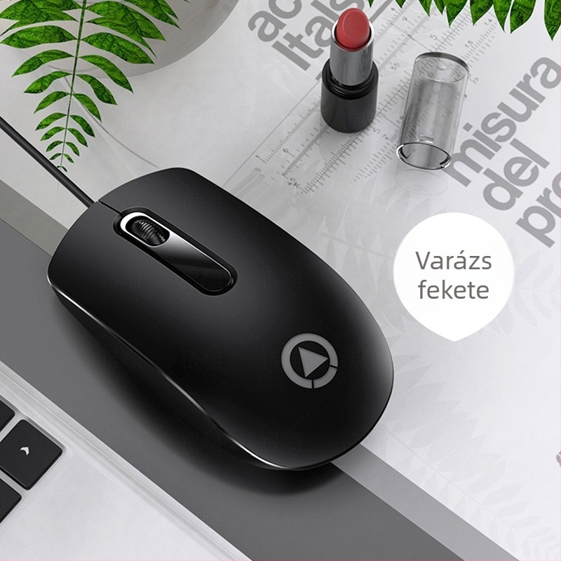 Optikai egér G9 (USB kábeles, 1200dpi, 3 gomb)