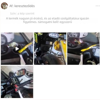 Motorkerékpár holttér-figyelő rendszer sávváltási segédlettel, 4-csatornás radar és digitális kijelző