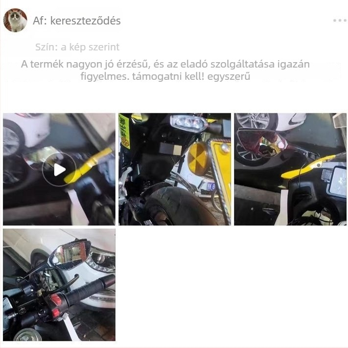 Motorkerékpár holttér-figyelő rendszer sávváltási segédlettel, 4-csatornás radar és digitális kijelző