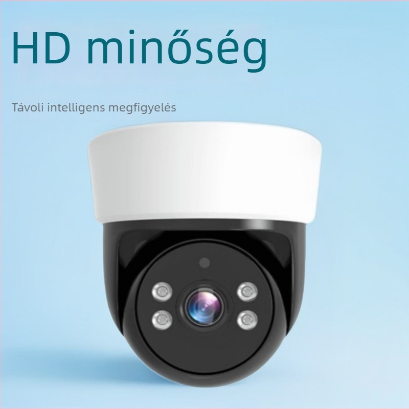 WiFi gimbal kamera bejárati ajtóhoz, távirányítás okostelefonnal - HD, 0,01 lux, SNR >20dB, -20..55°C, 12V, beltéri/kültéri kompatibilis