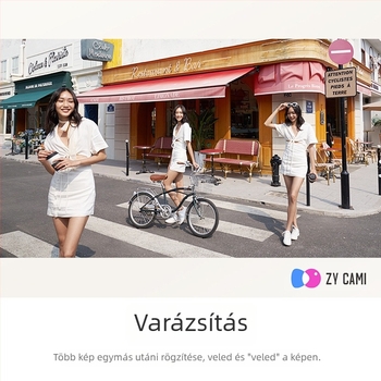 Zhiyun Smooth Q3 mobiltelefon stabilizátor kézi gimbál, 180° függőleges, 180° vízszintes forgás, forgáskorlát 270°, anyag: műanyag, kompatibil GoPro MAX