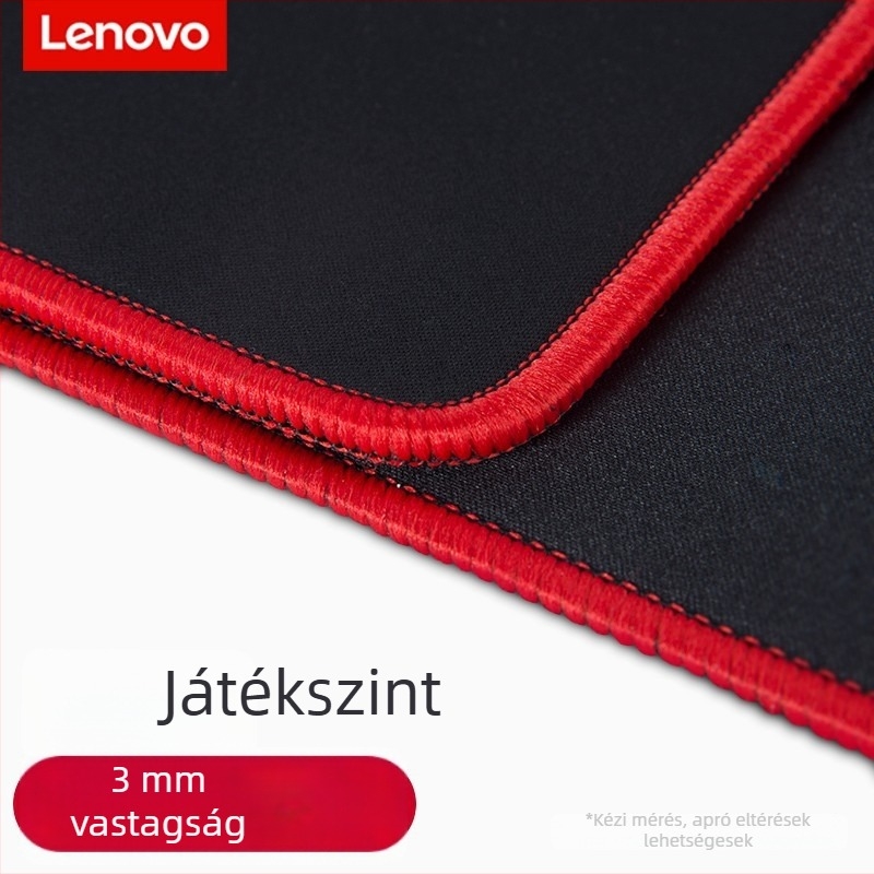 Asztali egérpad rezin felülettel, egyoldalas, csúszásmentes, varrással, logónyomtatás
