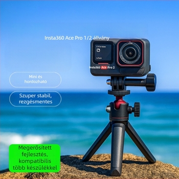 Insta360 Ace Pro 1/2-hoz, 3 részes, ABS szerkezet, gömbfej, teherbírás 2–5 kg