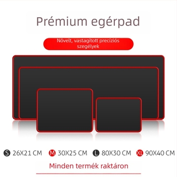 Gumírozott egérpad - egyoldalas, OEM testreszabás