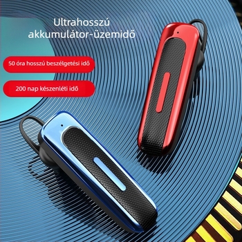 Vezeték nélküli Bluetooth fejhallgató 5.0, egyoldalas, autóhoz illő kompakt kialakítás, kihangosító hívások, hosszú üzemidő, IPX4 vízálló, alacsony késleltetés sportokhoz