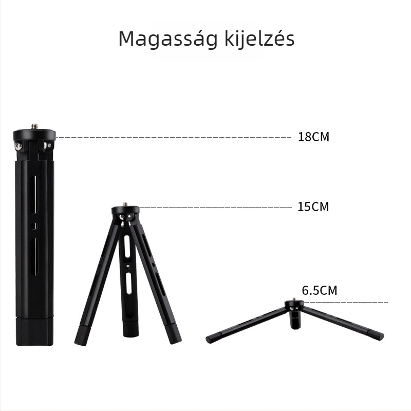 Projektor asztali állvány – ötvözet, univerzális minden márkához és modellhez, asztali és kültéri használatra