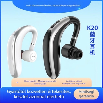 Igazi vezeték nélküli Bluetooth fülhallgató fülre akasztó dizájnnal, Bluetooth 5.0, zajszűrés, gyors töltés