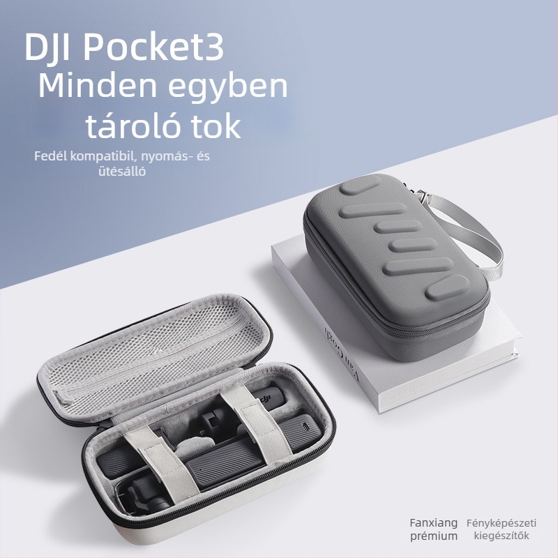Keményhéjú védőtáska DJI Osmo Pocket 3-hoz, corduroy fényképező táska, uniszex, otthoni tárolás