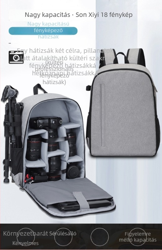 SLR fényképezőgép táska – hátizsák, nylon, uniszex, fotótáska