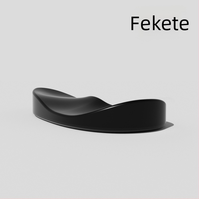 Irodai csuklótámasz párna – szilikon, csúszásmentes, vízálló, könnyen tisztítható; modell Q8, körülbelül 40 g, egyoldalas