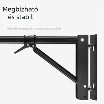 Cantilever falra szerelhető lámpaállvány stúdióhoz – vas+ABS, teherbírás 3–5 kg, magasság 1,3/1,8 m, csőátmérő 35 mm, 3 részes