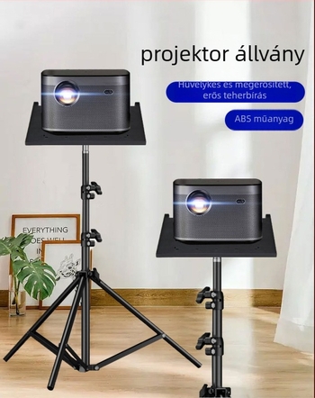 Háromrészes acéllábú állvány PTZ ball head-tel, teher 2-5 kg