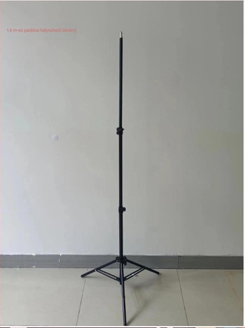 Háromrészes acéllábú állvány PTZ ball head-tel, teher 2-5 kg