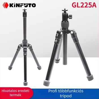 GL225A+S10 alumíniumötvözetes állvány gömbfejjel, öt részű, teherbírás 3 kg