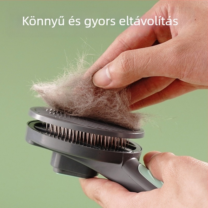 Bei Le műanyag öntisztító szőrzet eltávolító fésű macskáknak és kutyáknak