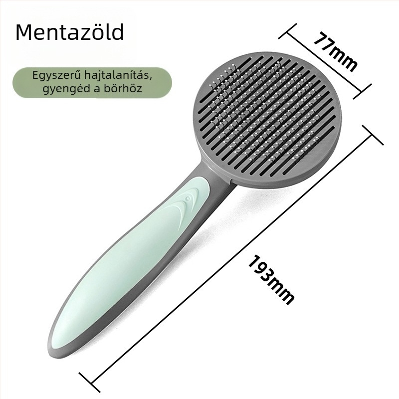 Bei Le műanyag öntisztító szőrzet eltávolító fésű macskáknak és kutyáknak