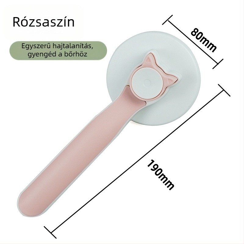 Bei Le műanyag öntisztító szőrzet eltávolító fésű macskáknak és kutyáknak