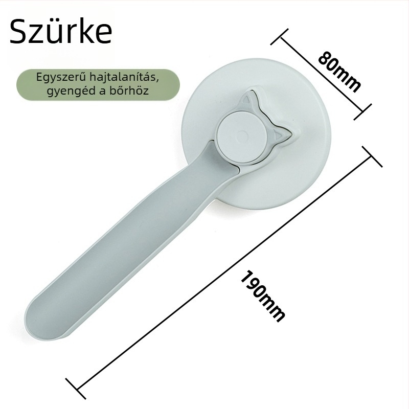 Bei Le műanyag öntisztító szőrzet eltávolító fésű macskáknak és kutyáknak