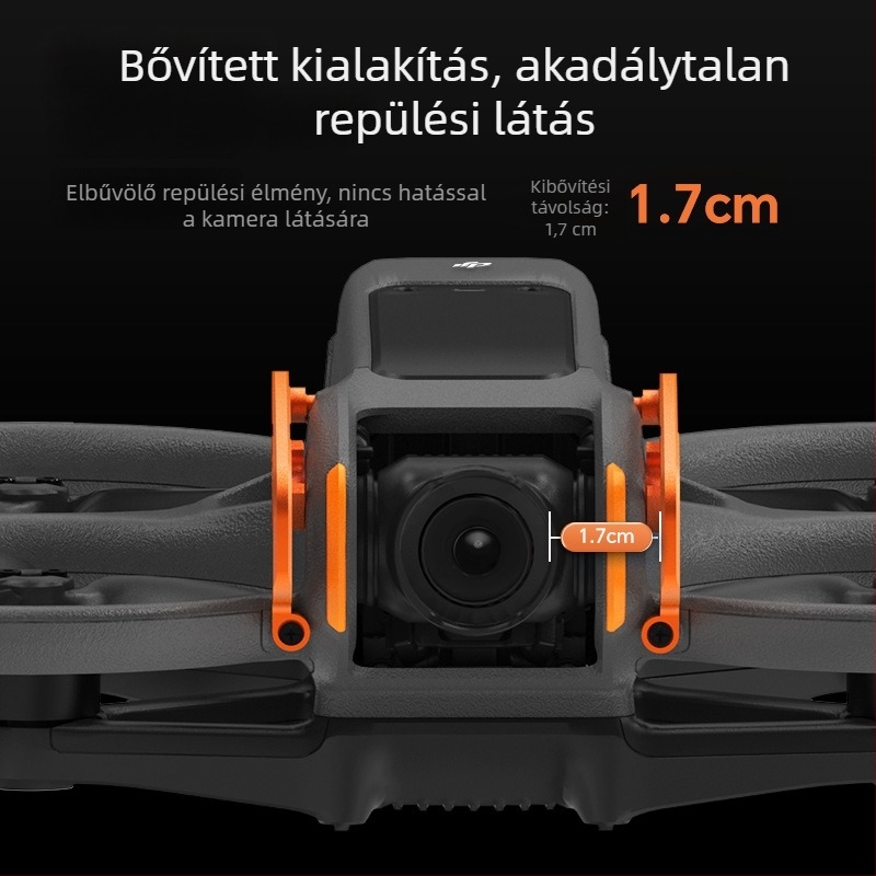rcstq Alumínium ötvözet védőrúddal DJI Avata2-hoz – Kompatibilis a modell 1451900