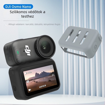 DJI Osmo Nano kamerakorpusz szilikon védőtok – karcolás elleni védelem, Márka Bhs, Modell Osmo nano, Anyag Szilikon