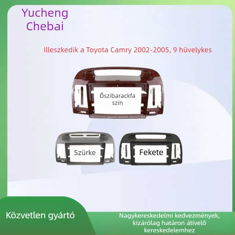 Android autó navigációs felújító készlet Toyota Camry 2002-2006-hoz – műanyag ház
