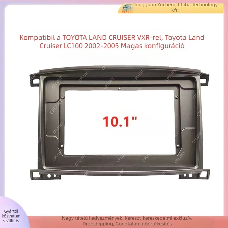 Android navigációs arckeret a Toyota Land Cruiser LC100 VXR számára (2002–2005) | Anyag: ABS+PC; Csomagolás: arckeret + vezeték; Súly: 1 kg