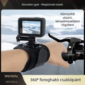 GoPro csuklópánt DJI Action 3/4/5 kamerákhoz, Shadow Stone 360 gyorskioldóval, hordozható és stabil