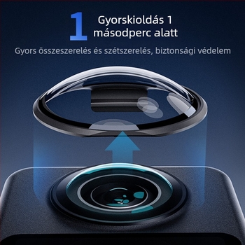 Osmo 360 objektívvédő burkolat STARTRC - PC anyag, kompatibil Osmo 360, méretek 39.90 × 37.70 × 10.32 mm
