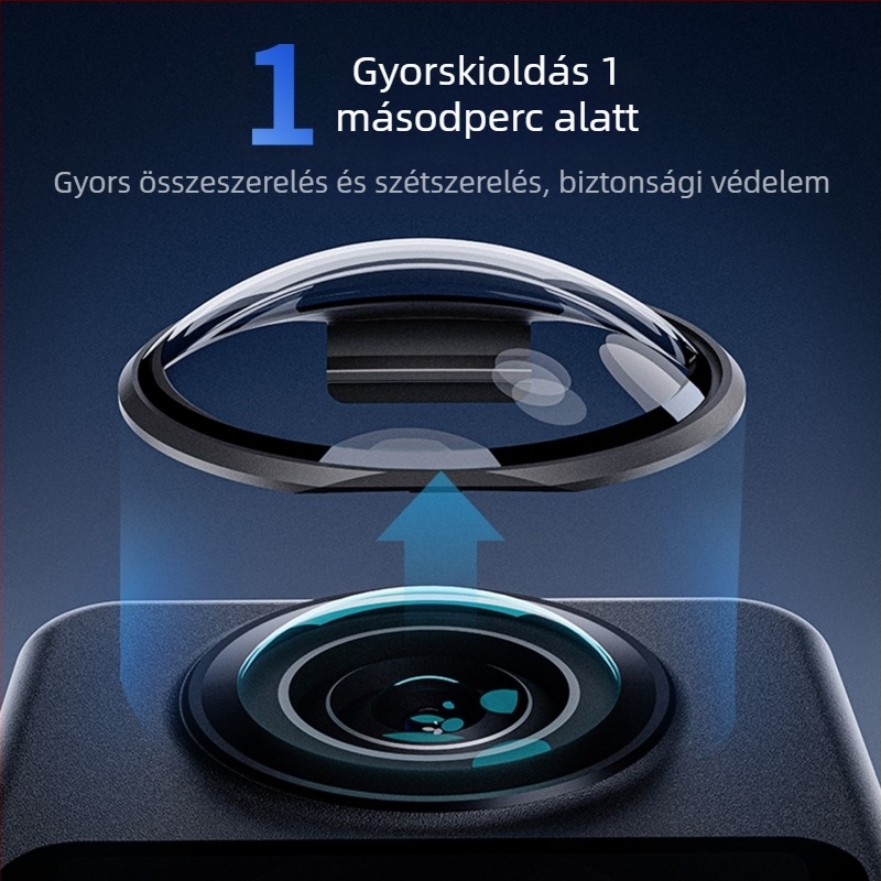 Osmo 360 objektívvédő burkolat STARTRC - PC anyag, kompatibil Osmo 360, méretek 39.90 × 37.70 × 10.32 mm