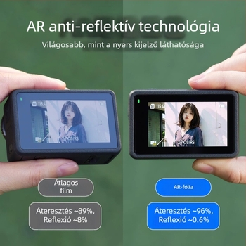 DJI Action 5 Pro kamera AR anti-reflexiós fólia