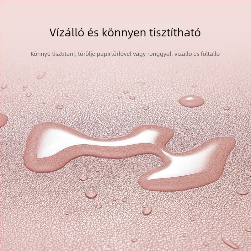 Bőr íróasztal alátét, egyoldalas, csúszásmentes felülettel, logó nyomtatással, OEM feldolgozás