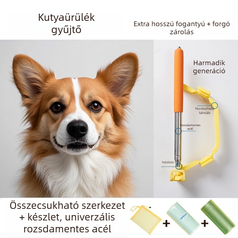Kutyapiszok összegyűjtő sétákhoz zacskókkal (Kategória: Egyéb; Importálás: Nem; Eredet: Egyéb; Doboz mennyiség: Egyéb)
