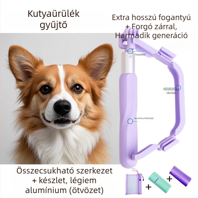 Kutyapiszok összegyűjtő sétákhoz zacskókkal (Kategória: Egyéb; Importálás: Nem; Eredet: Egyéb; Doboz mennyiség: Egyéb)