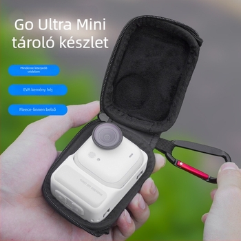Insta360 GO Ultra védő tároló táska – EVA anyag, alkalmas Insta360 GO Ultra-hoz, logó nyomtatása lehetséges, zacskóban csomagolva