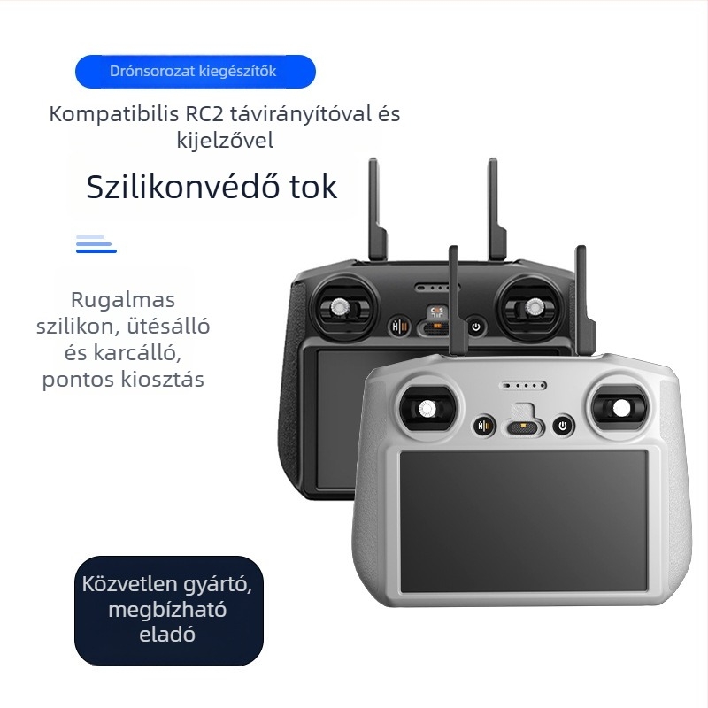 DJI Mini 3 Pro RC2 szilikon védőtok a kijelzős távirányítóhoz