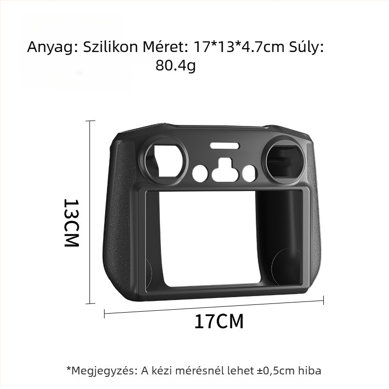 DJI Mini 3 Pro RC2 szilikon védőtok a kijelzős távirányítóhoz