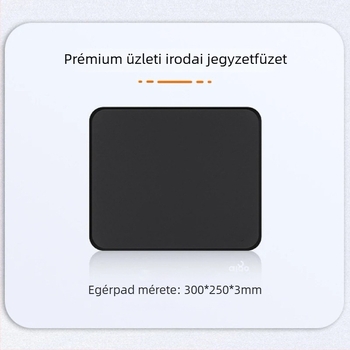 Óriás méretű gamer egérpad varrott éllel, egyedi logóval, AOCC-stílus, anime-karikatúra dizájn