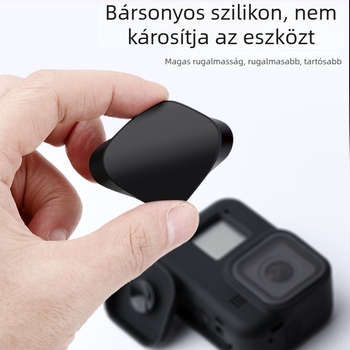 GoPro Hero8 szilikon védőtok lencsetakaróval