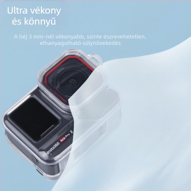 Szilikon védőtok Insta360 Ace Pro/Ace Pro2-hez – test és lencse védő, modell IST-BHT757, SUNNYLIFE